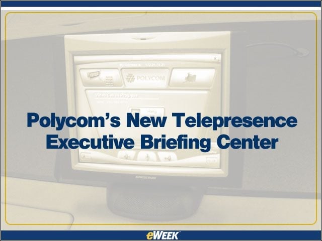 Polycoms New Telepresence Executive Briefing Center