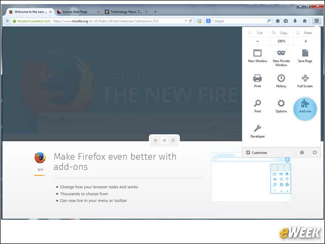 6 - Add-Ons Extend Firefox Functionality