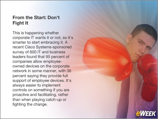 From the Start: Dont Fight It