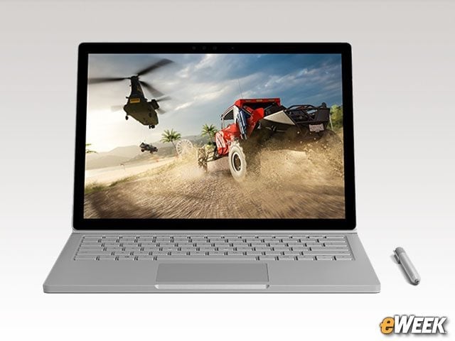 The Surface Book Supports a Stylus