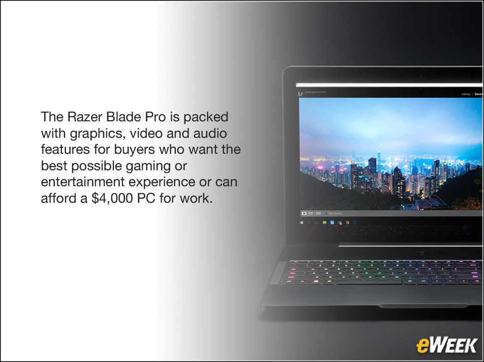 1 - Razer Builds High-End Desktop Features Into $4,000 Laptop