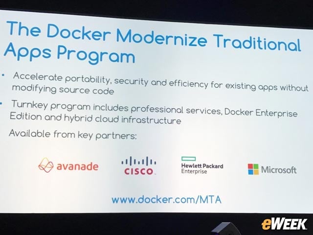 Docker Aims to Modernize Legacy Applications