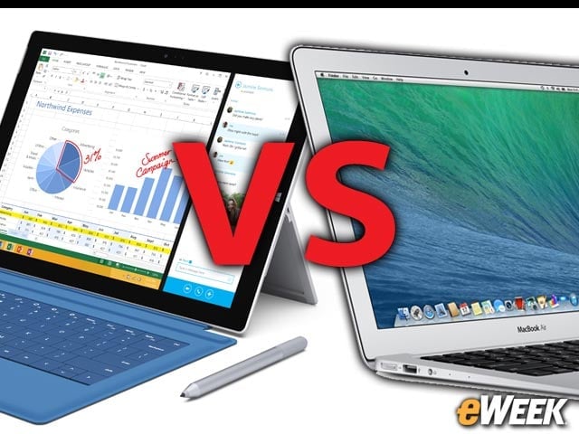 Comparing the Surface Pro 3 to the MacBook Air, Point by Point