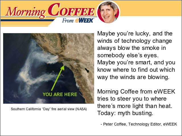 Morning Coffee: Myth Busting