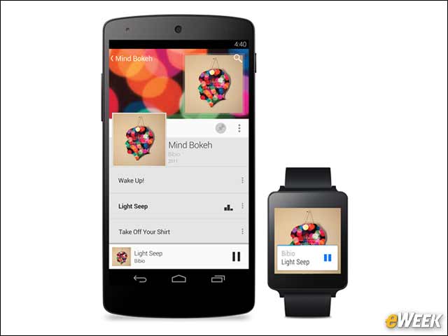4 - Android Wear's Feature Set Was On Display
