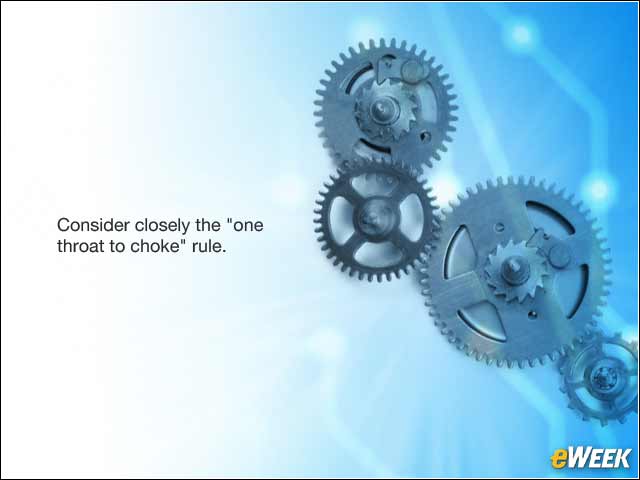 9 - Fewer Moving Parts With Single Vendors
