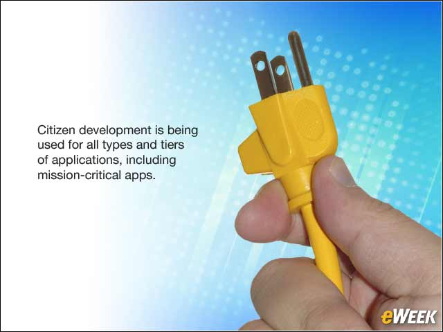 3 - Citizen Developers Are Building Higher-Tier Applications