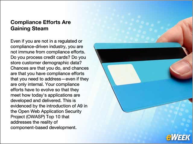 8 - Compliance Efforts Are Gaining Steam