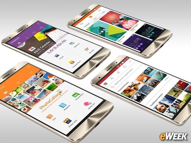 The Large Screen Displays Full-HD Resolution