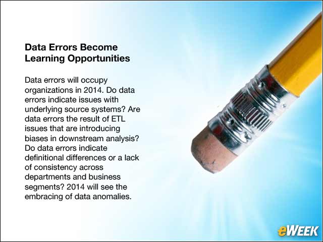 5 - Data Errors Become Learning Opportunities