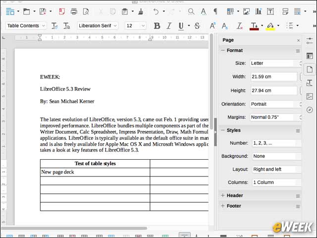 6 - Page Options More Easily Customized
