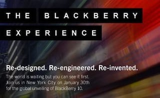 BlackBerry 10 Invites Promise ‘Redesigned, Reinvented’ Devices
