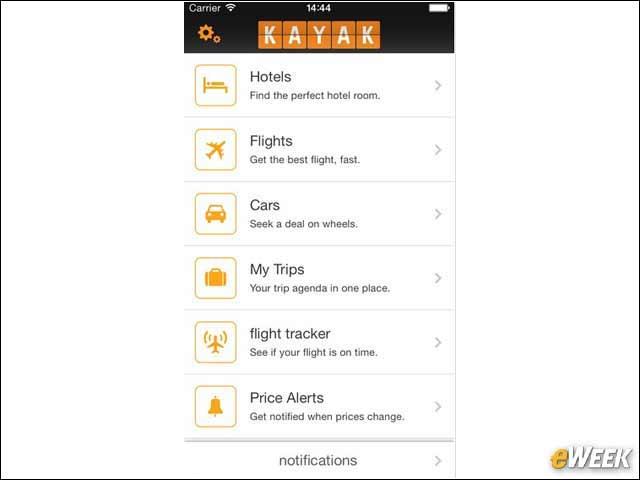 7 - Get Travel Ideas from Kayak
