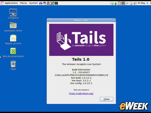 Tails Provides User Privacy