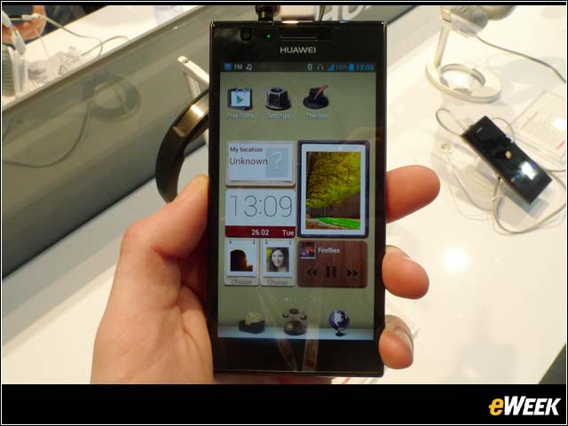 Huawei Ascend P2 in Black and White