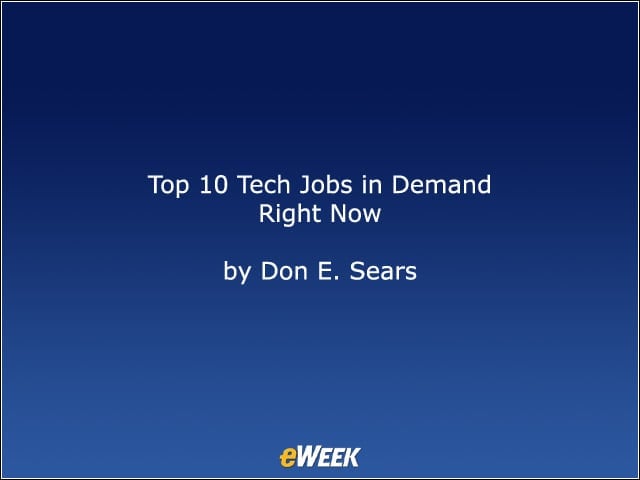 Top 10 Tech Jobs in Demand Right Now