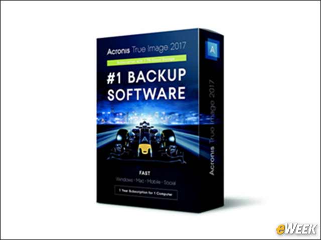 6 - Acronis' Backup Software Stores Your Facebook Profile