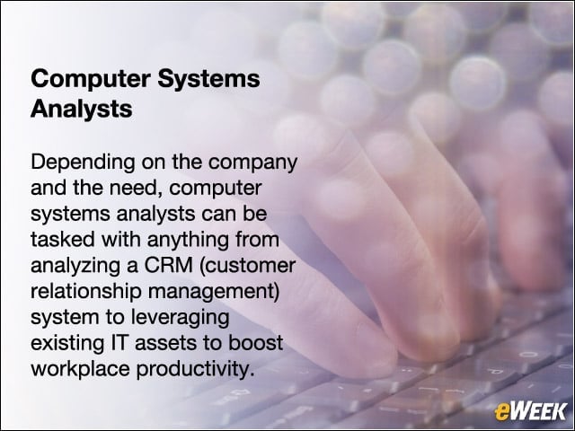 Computer Systems Analysts