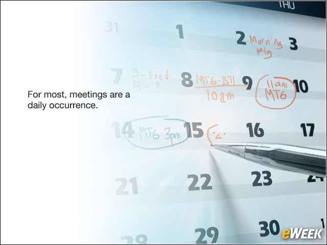 2 - Yes, We Have Meetings