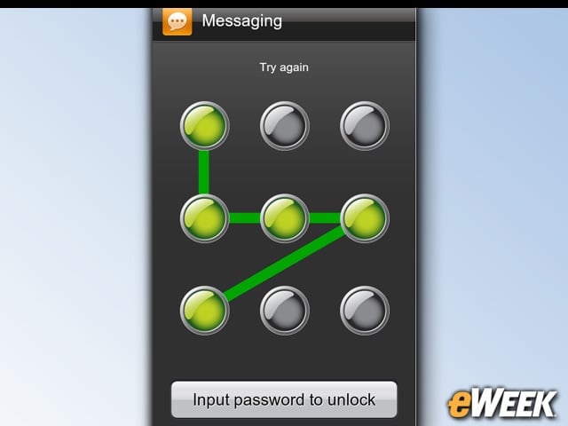 App Lock Protects Built-in Mobile Apps