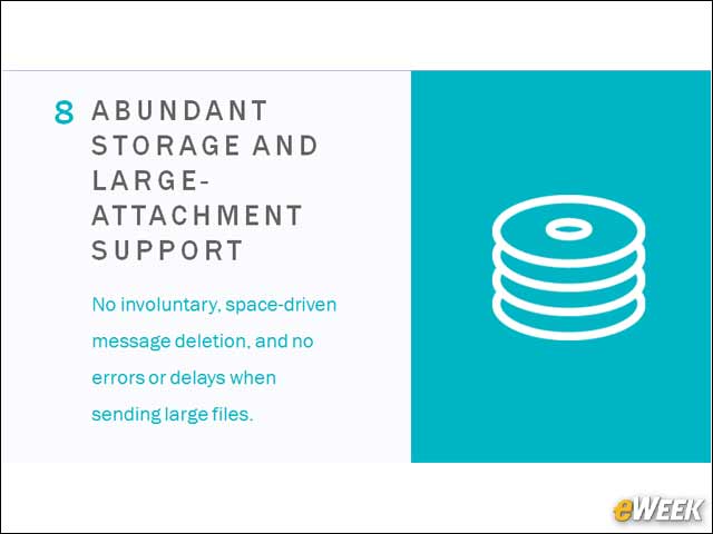 9 - Abundant Storage and Large-Attachment Support