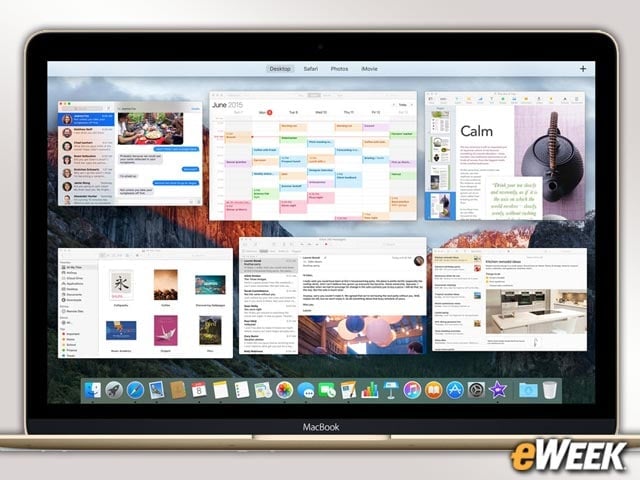 OS X El Capitan Includes a More Usable Mission Control