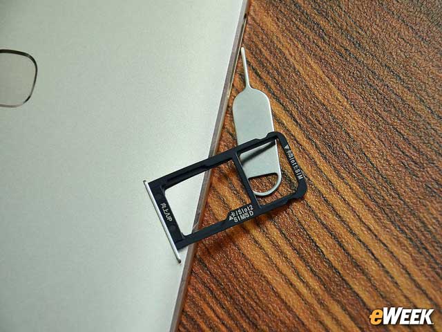 There's Hybrid SIM Support