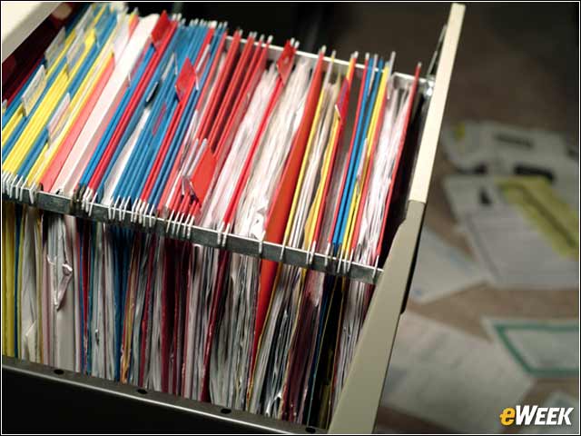 4 - Nearly Extinct: File Cabinets —> Enterprise File Sync/Share Technologies” width=”696″ height=”464″ />
A generation ago, offices depended on paper-based file systems that held contracts, reports and other data. The majority of businesses today, whether they’re an enterprise or a small or medium-sized business, uses digital files and implements some kind of digitized file sync and share technology (such as ShareFile). This kind of technology has become an integral part of content management systems and document workflows. There are still some industries, such as health care and legal, that rely on a paper-based file cabinet document management system, and therefore file cabinets can’t be considered fully extinct, though they’re well on their way.