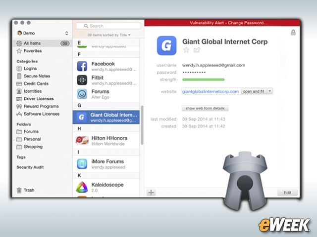 Protect Your Log-in Credentials With 1Password