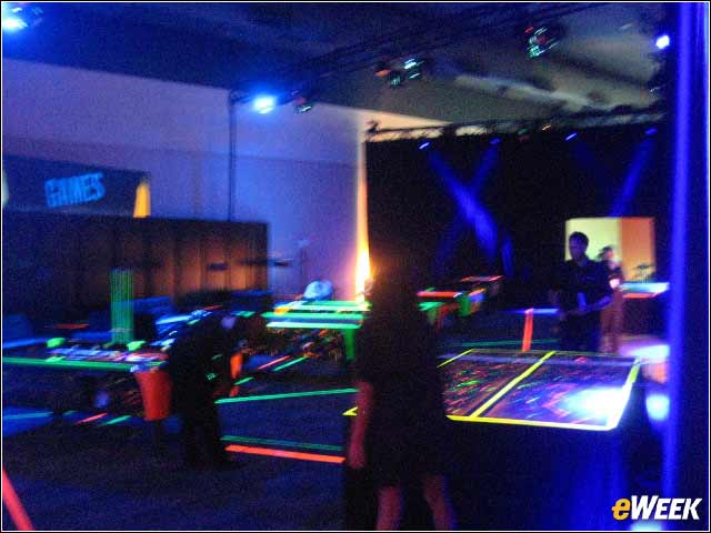 11 - Black-Light Lit Board Games