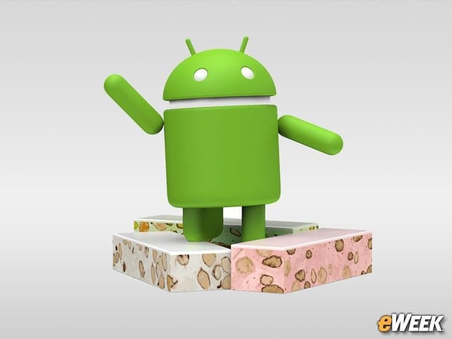 It’s Running an Earlier Android Nougat Version