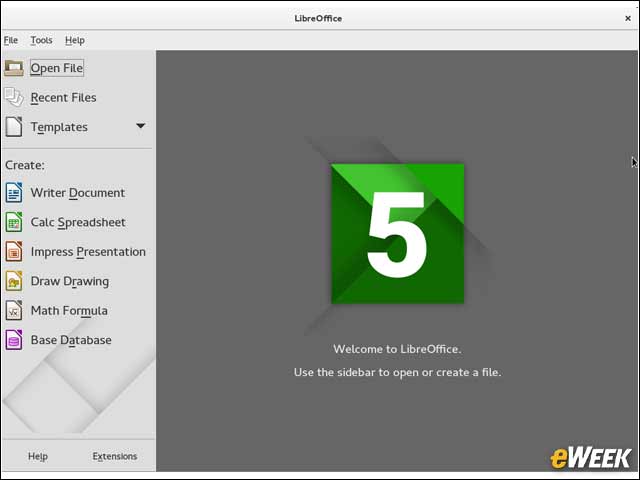 5 - LibreOffice 5 Provides Desktop Suite