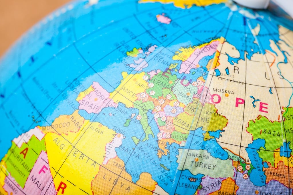 Europe map