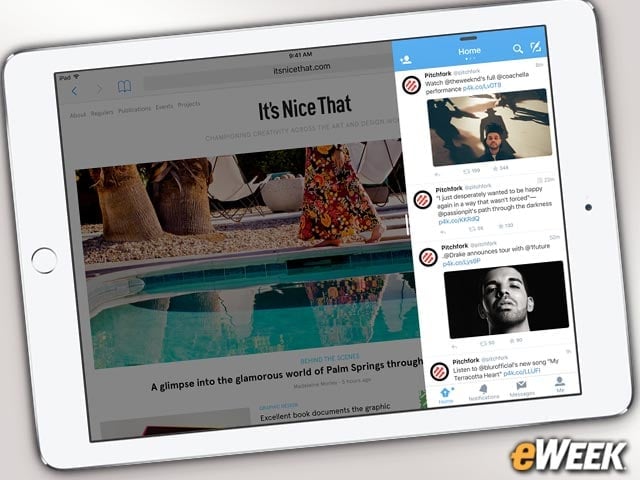 iOS 9 Provides a Better Take on Multitasking
