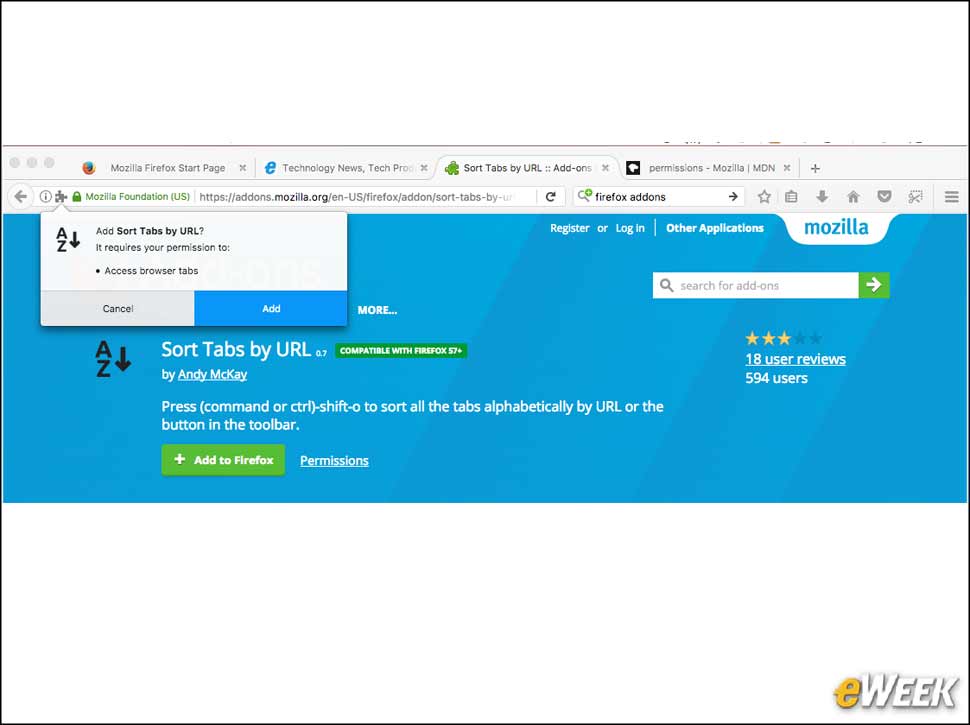 7 - WebExtension Permission Security Improved