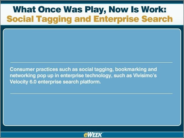 What Once Was Play, Now Is Work: Social Tagging and Enterprise Search