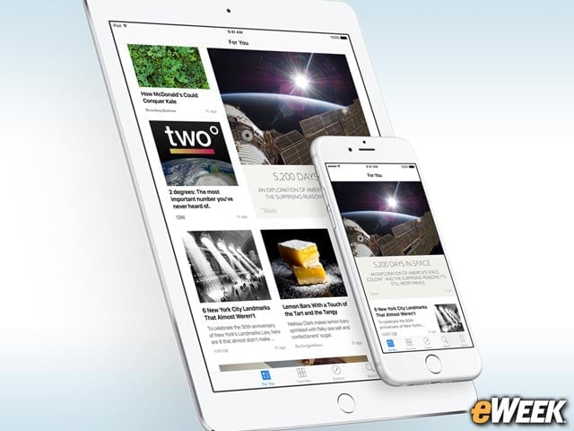 Apple iOS 9 Will Include a Curated News Apps