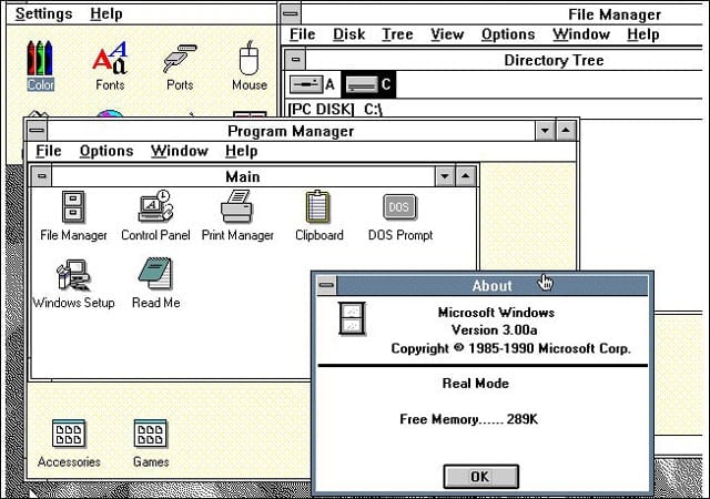 Ghosts of Windows past