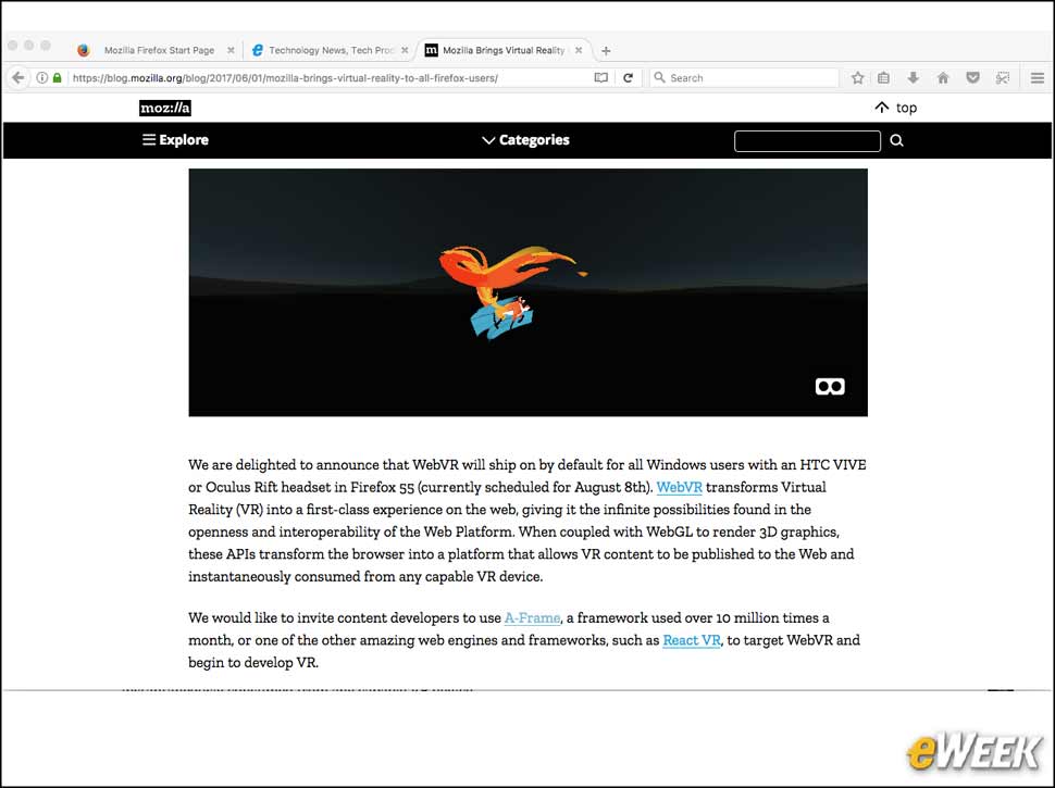 4 - WebVR Brings Virtual Reality to the Web