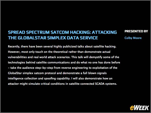 6 - Satellites Come Under Hacker Scrutiny