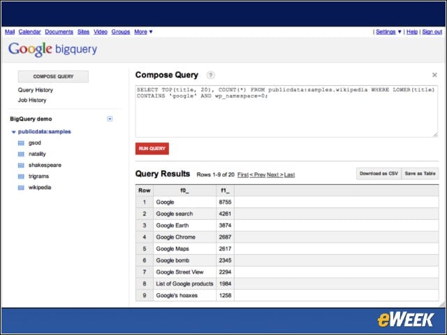 BigQuery