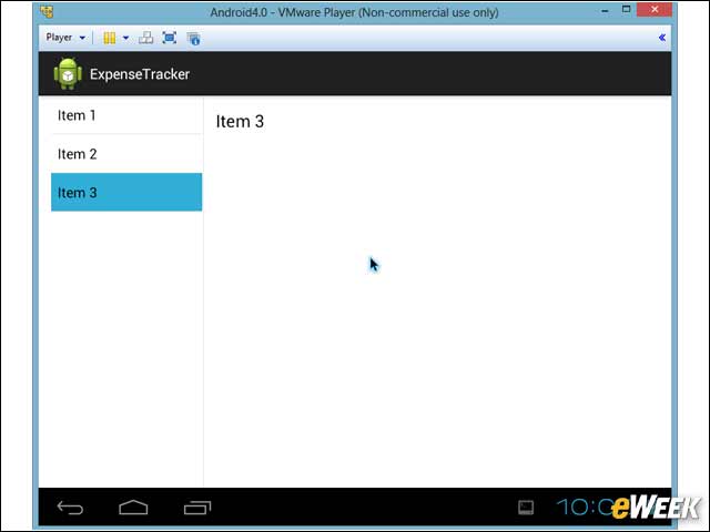 13 - Test App Runs Under VMware Player