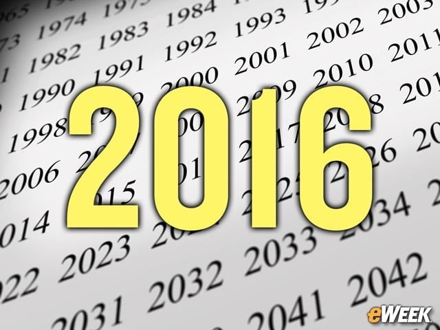 What’s Happening in 2016?