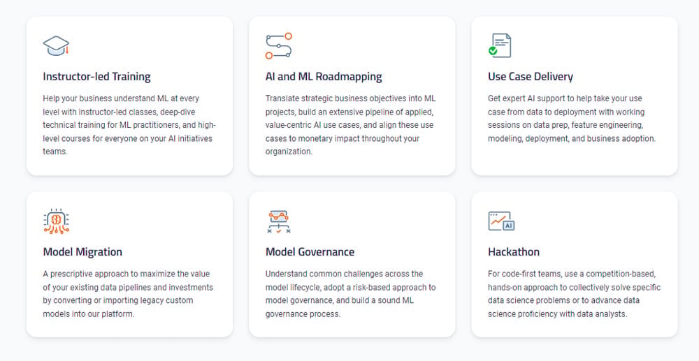 DataRobot screenshot.