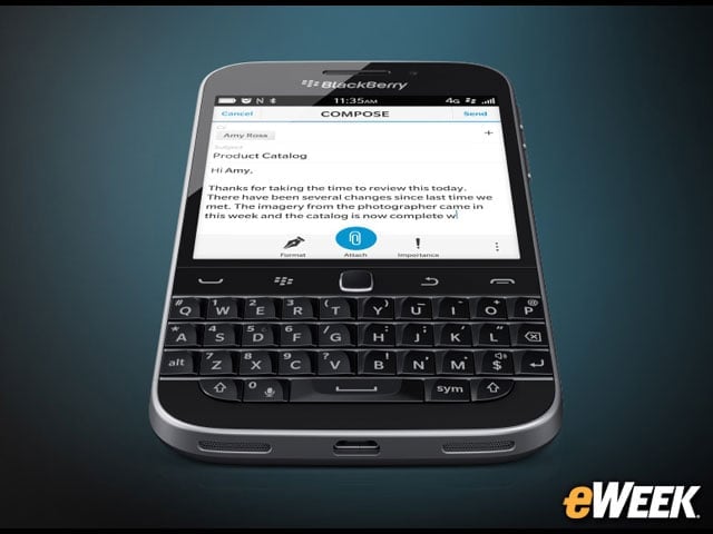 BlackBerry Blend Provides Data Links to Tablets, PCs
