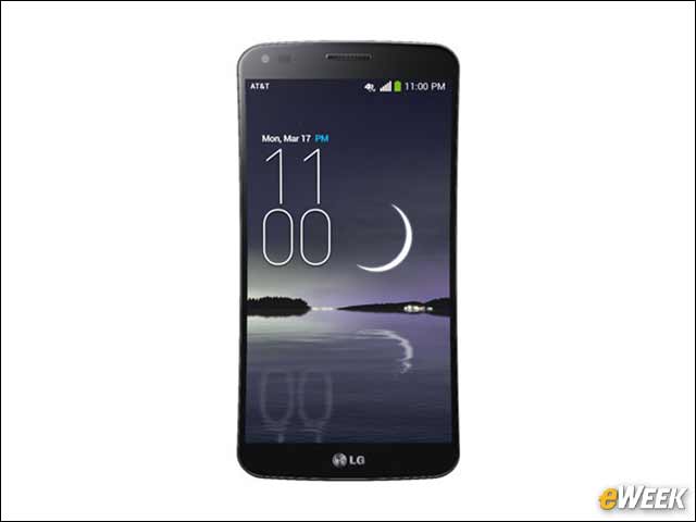 9 - LG G Flex Has Power Button, Volume Rocker on Its Back