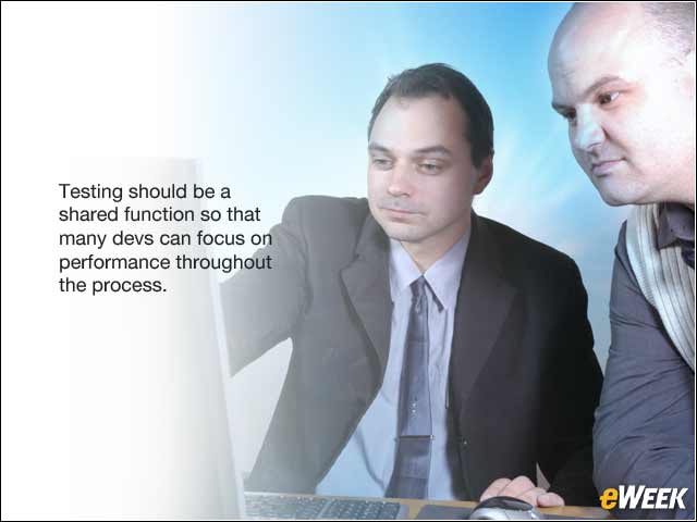 6 - Not Sharing Testing Expertise and Responsibility