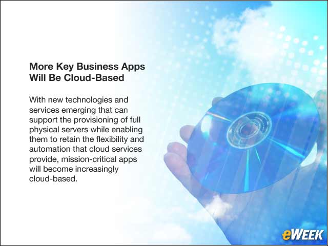 10 - More Key Business Apps Will Be Cloud-Based