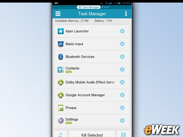 ES Task Manager Helps Manage Android Handsets