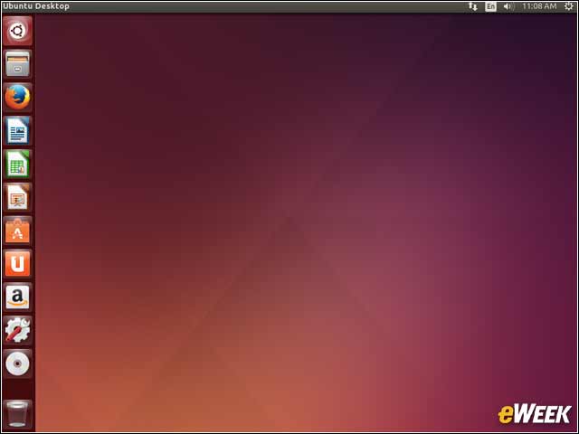 4 - Main Desktop Takes a Minimalist Approach